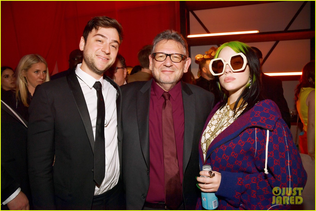 Billie Eilish & Brother Finneas Celebrate Their Wins at Universal's After-Grammys Party!
