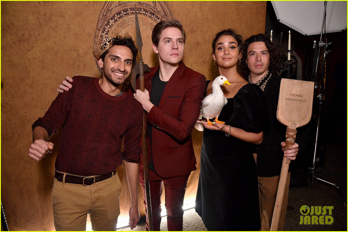 Dylan Sprouse & Barbara Palvin Step Out For 'Miracle Workers: Dark Ages' Premiere Event