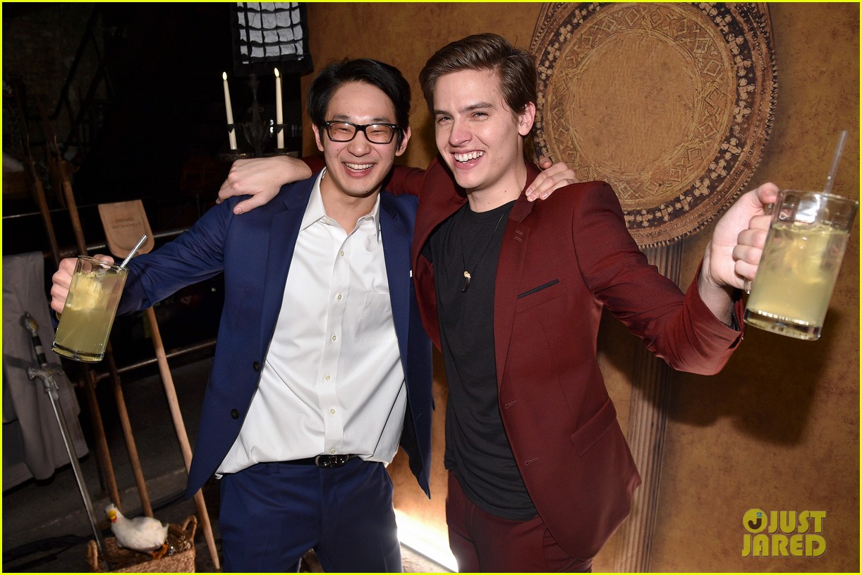 Dylan Sprouse & Barbara Palvin Step Out For 'Miracle Workers: Dark Ages' Premiere Event