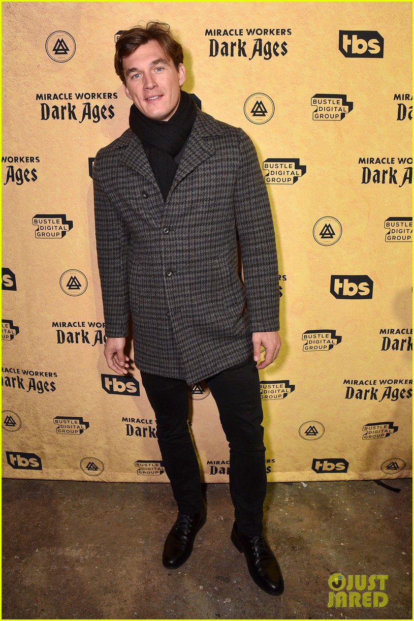 Dylan Sprouse & Barbara Palvin Step Out For 'Miracle Workers: Dark Ages' Premiere Event