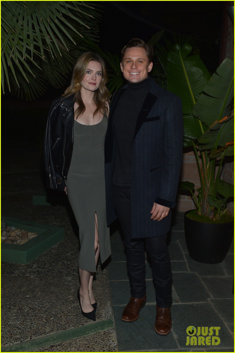 BFFs Kaia Gerber & Tommy Dorfman Match at Saint Laurent Pre-Golden Globes Party