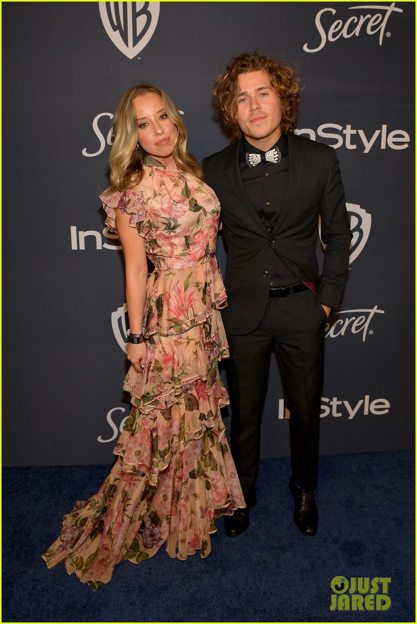 Katherine McNamara & Candice Patton Go Bold & Daring With Their Looks For Golden Globes After Party