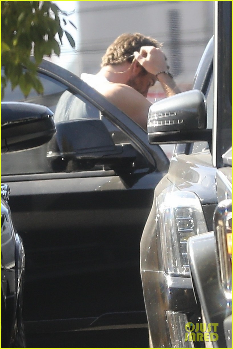 Liam Hemsworth Puts His Muscles On Display After Hitting the Gym!