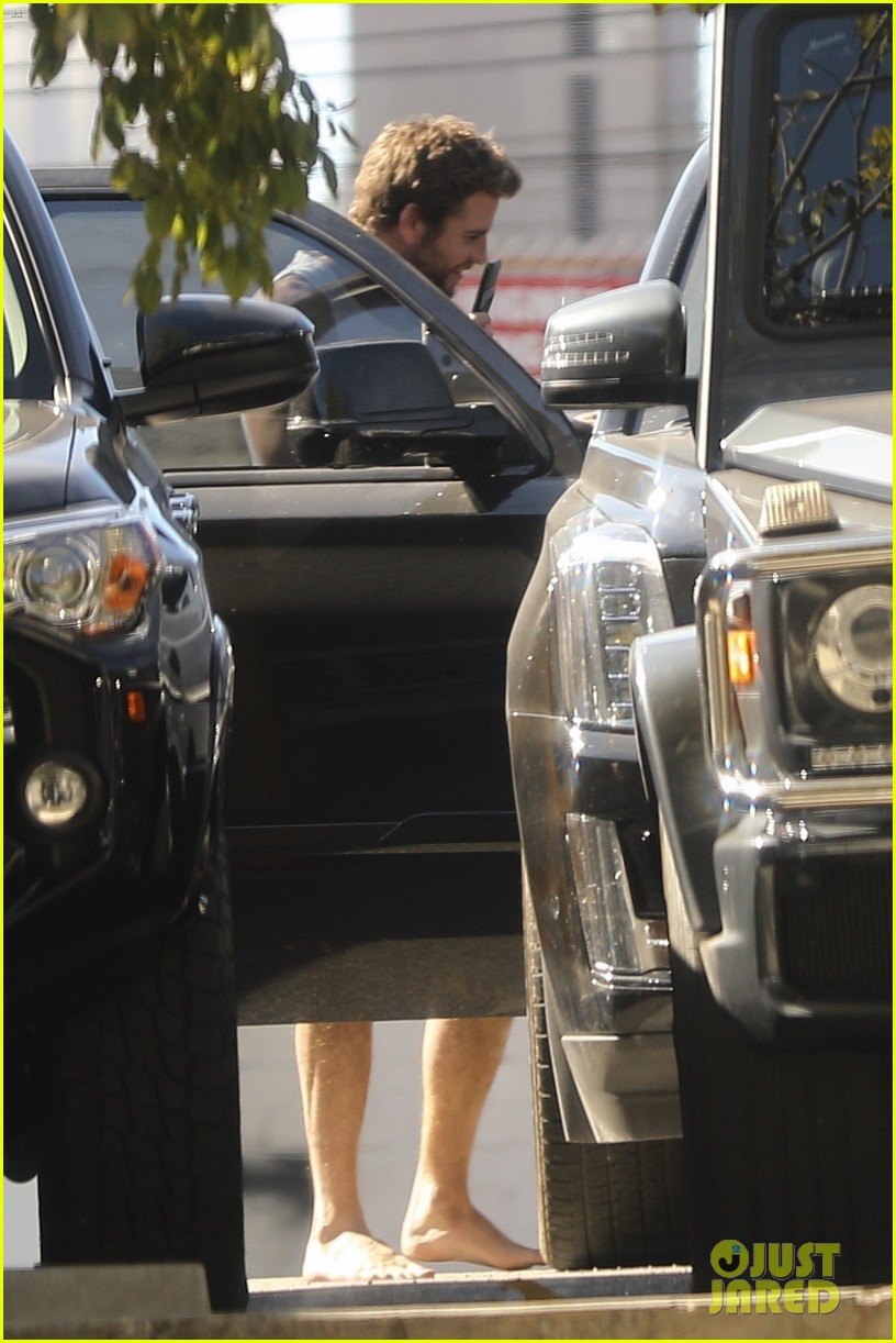Liam Hemsworth Puts His Muscles On Display After Hitting the Gym!