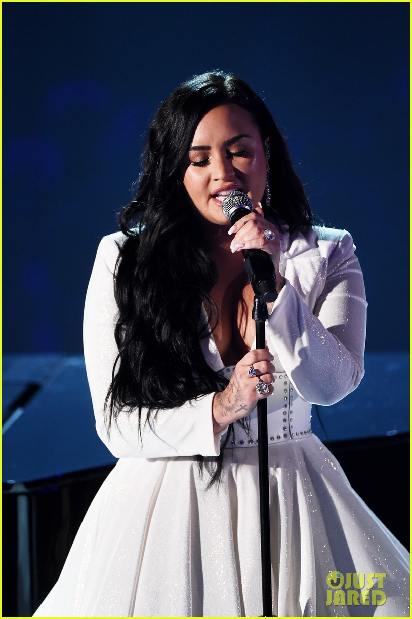 Demi Lovato Performs New Song 'Anyone' at Grammys 2020 - Watch Now