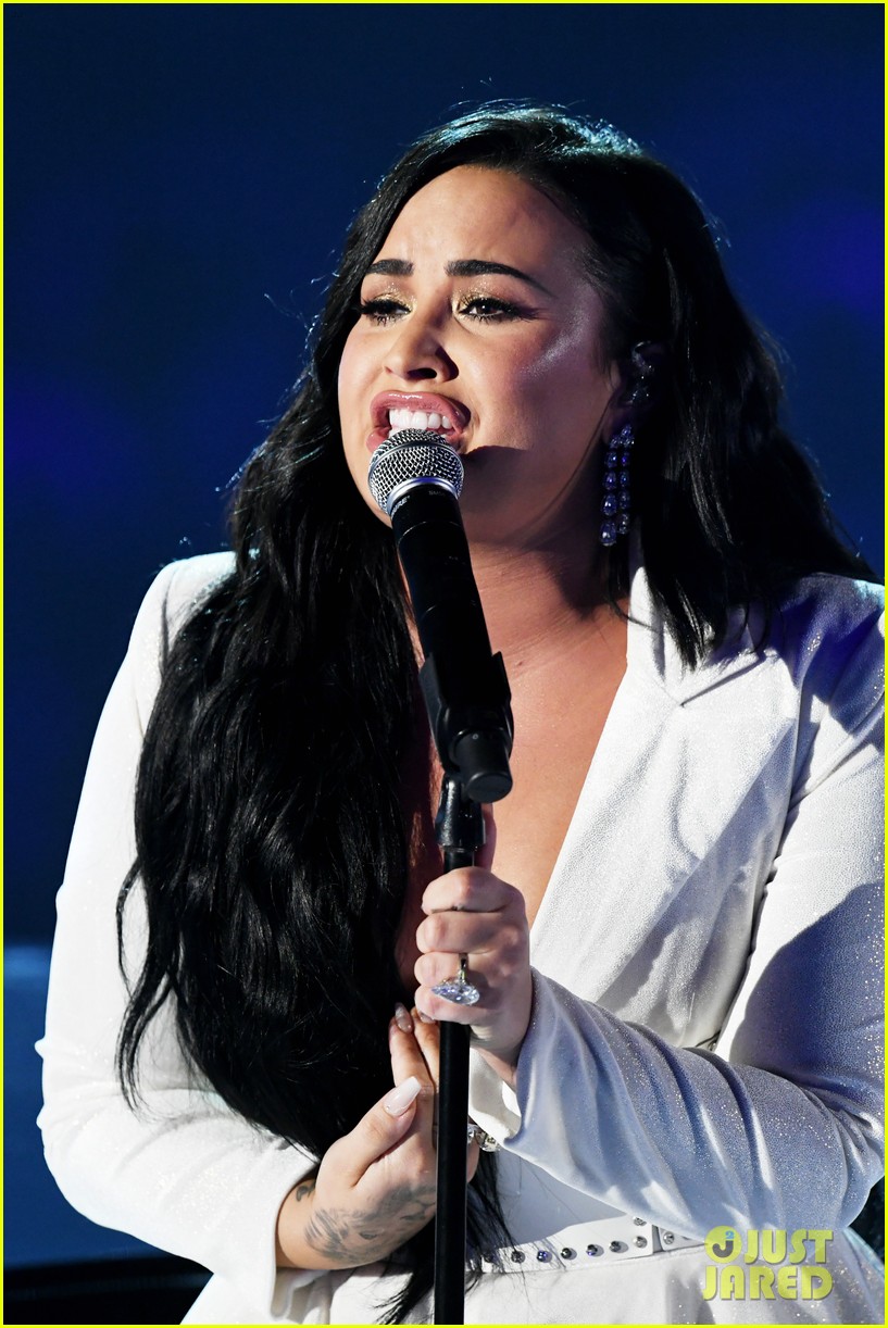Demi Lovato Performs New Song 'Anyone' at Grammys 2020 - Watch Now