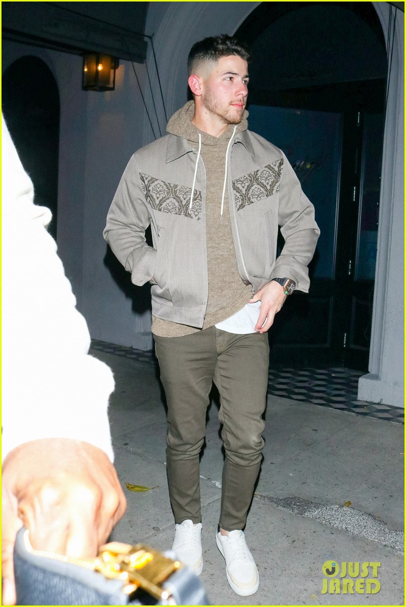 Nick Jonas Grabs Dinner Out in LA Ahead of Grammy Awards Performance This Coming Weekend