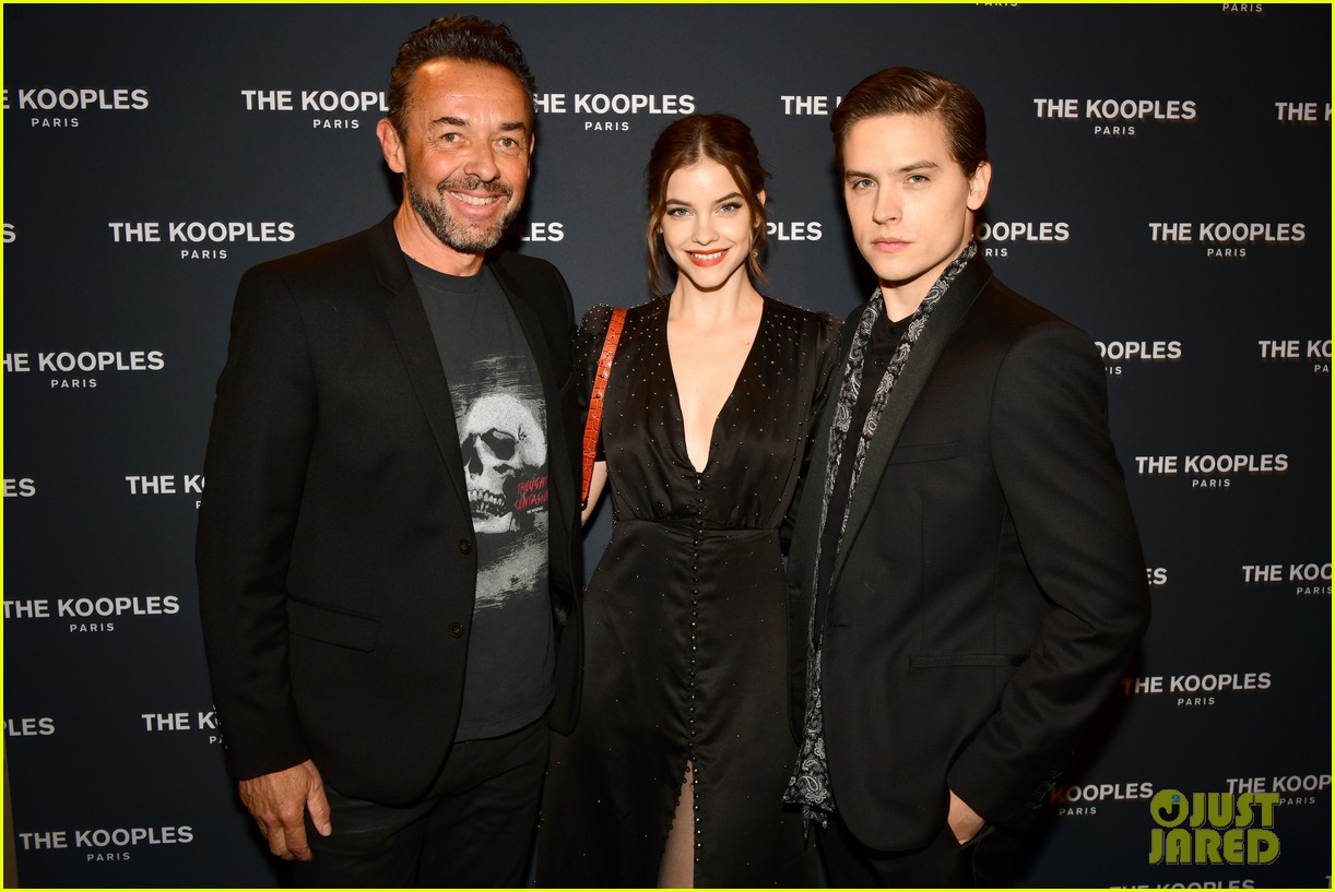 Dylan Sprouse & Barbara Palvin Attend The Kooples' Magical Night Event in Paris