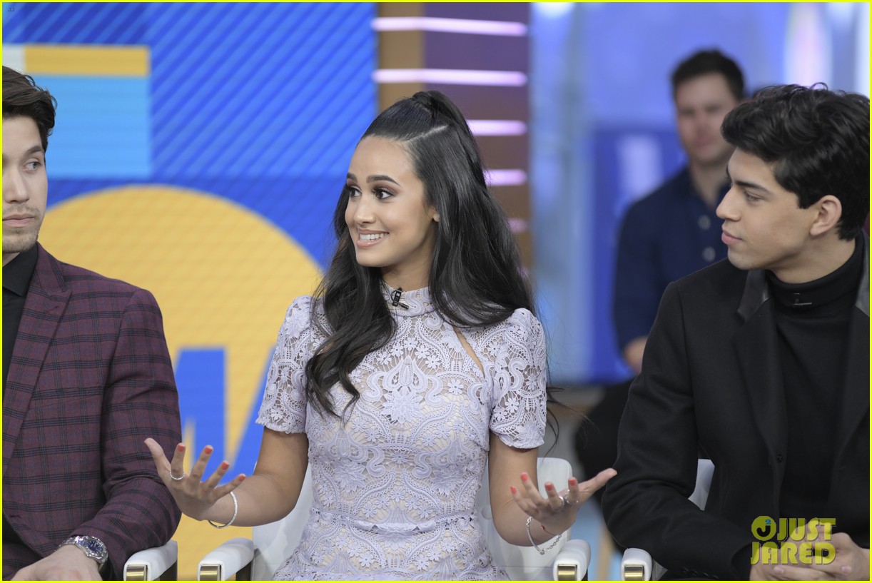 Emily Tosta Joins 'Party of Five' Cast on 'GMA' To Promote The New Show