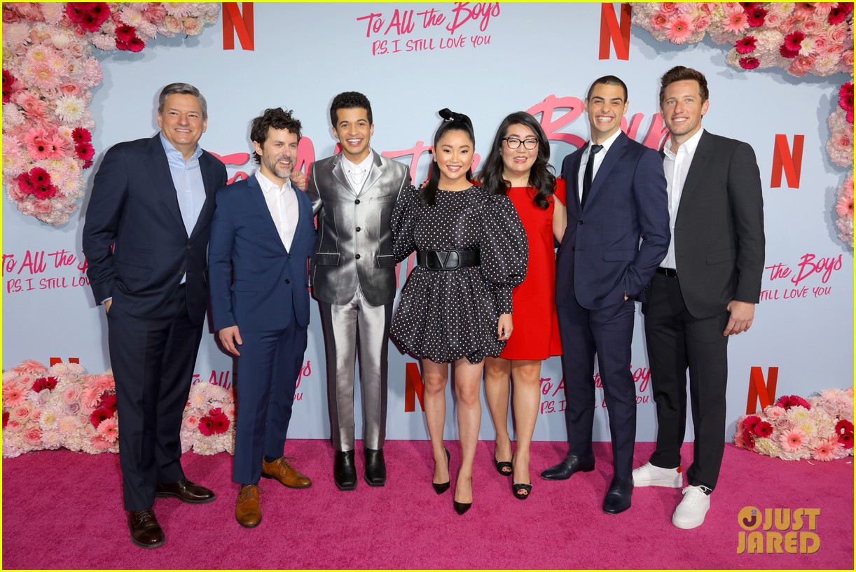 Lana Condor, Noah Centineo, & Jordan Fisher Premiere 'To All The Boys 2' in Hollywood!