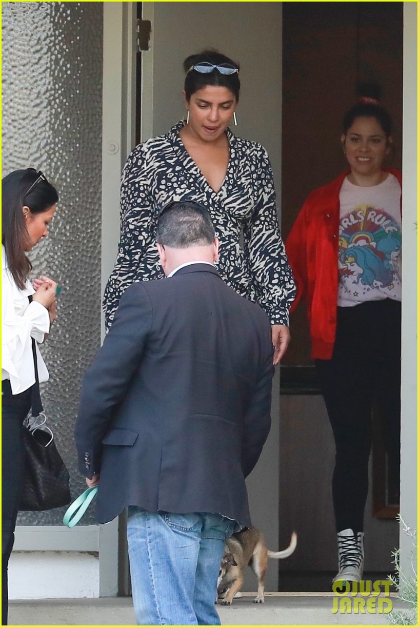 Nick Jonas Carries a Leather Bag to His Business Meeting