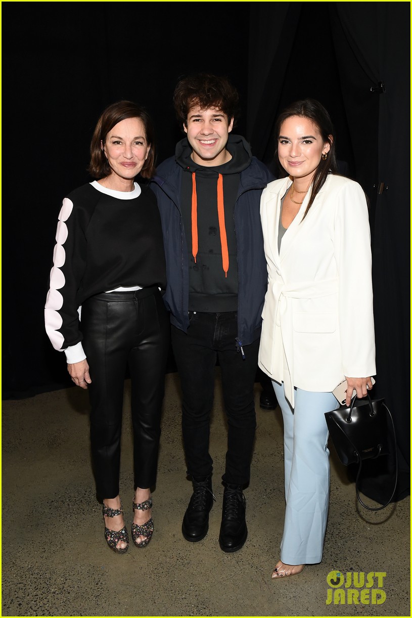 David Dobrik & Rumored Girlfriend Natalie Mariduena Attend New York Fashion Week Shows