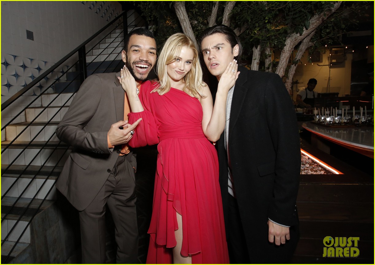 Laura Marano Joins Elle Fanning & Virginia Gardner at 'All The Bright Places' Premiere