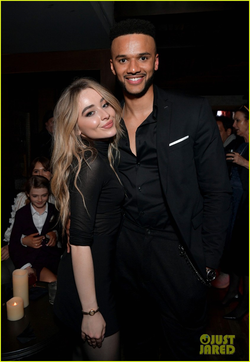 Sabrina Carpenter Supports Griffin Gluck at 'Locke & Key' Premiere
