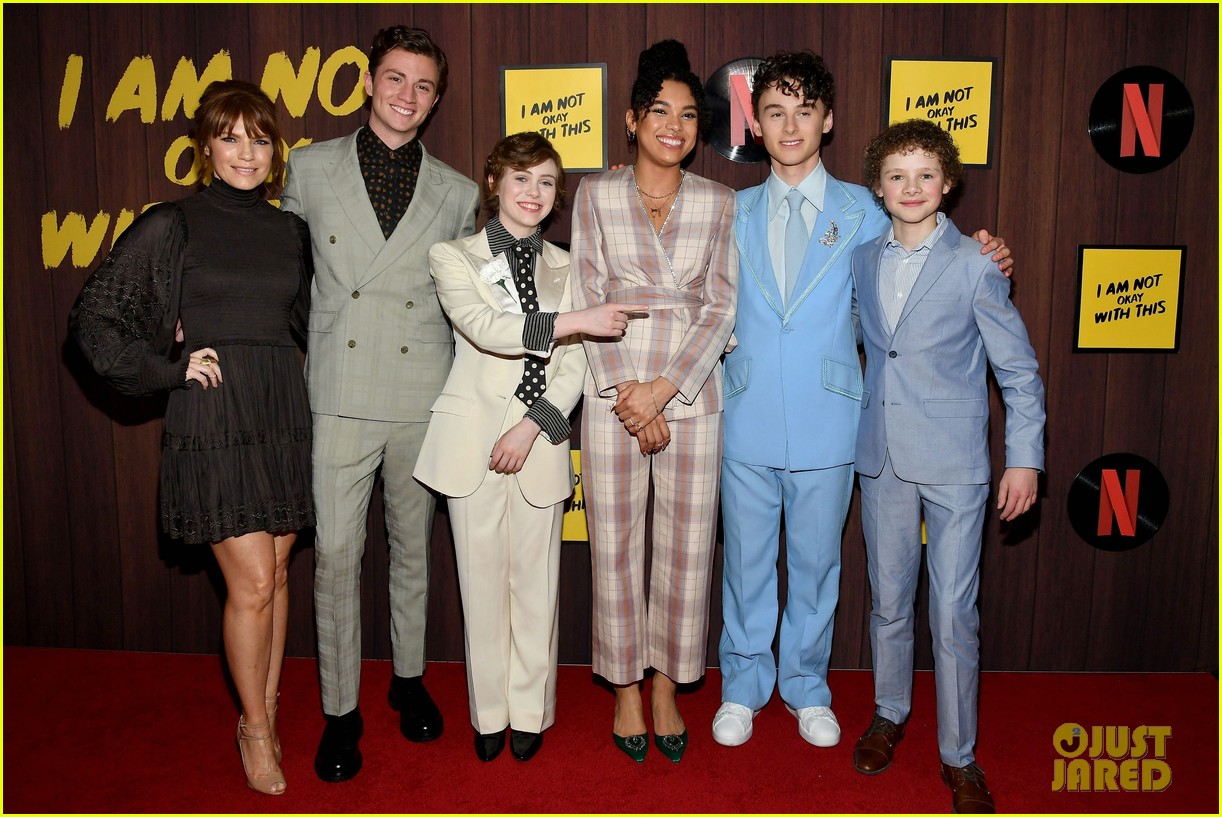 Sophia Lillis Premieres Her New Netflix Show 'I Am Not Okay With This' in LA