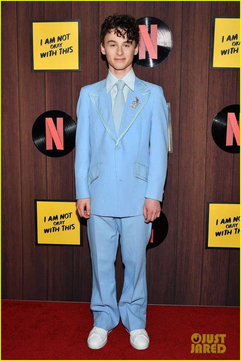 Sophia Lillis Premieres Her New Netflix Show 'I Am Not Okay With This' in LA