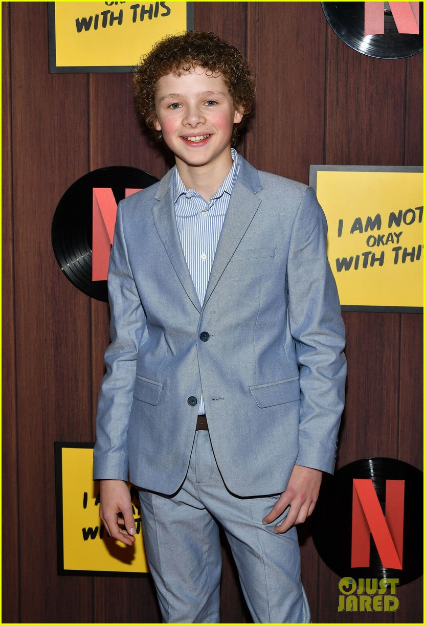 Sophia Lillis Premieres Her New Netflix Show 'I Am Not Okay With This' in LA