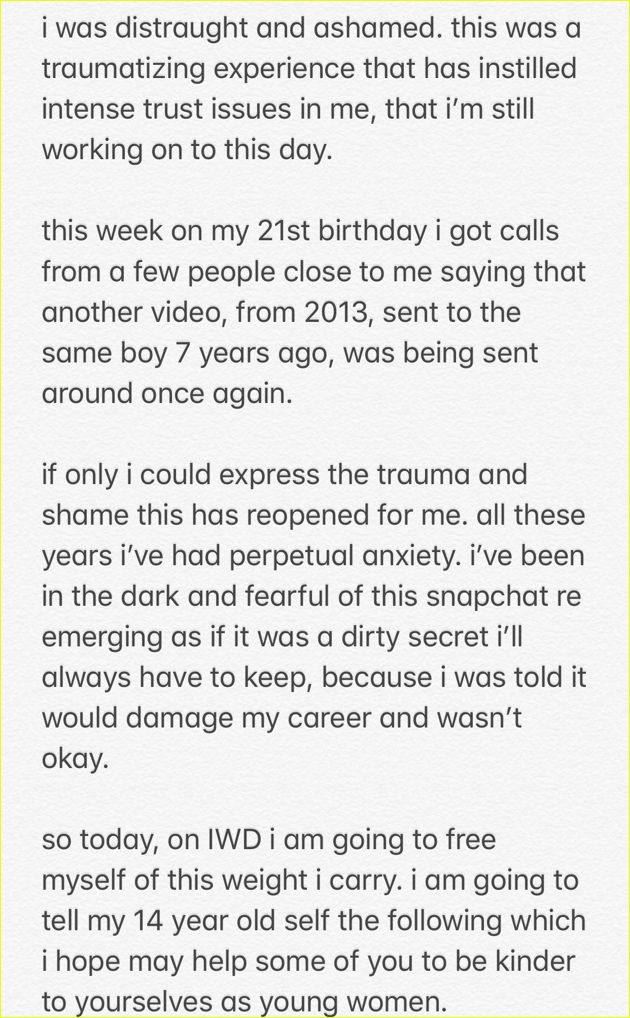Madison Beer No Longer Wants to Feel Shame Over Her Leaked Private Videos