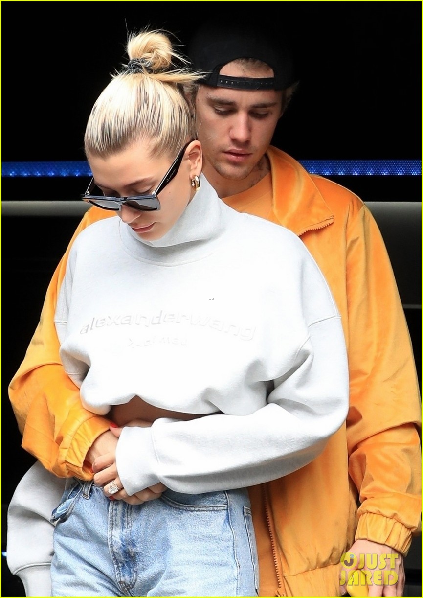 Justin Bieber Cozies Up to Wife Hailey on His Birthday!