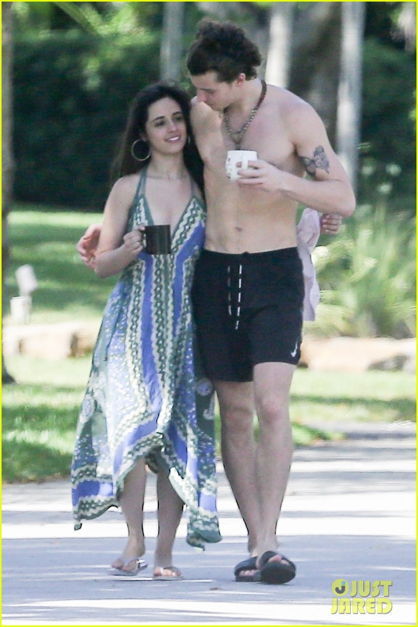 Camila Cabello & Shawn Mendes Engage in Some Quarantine PDA!