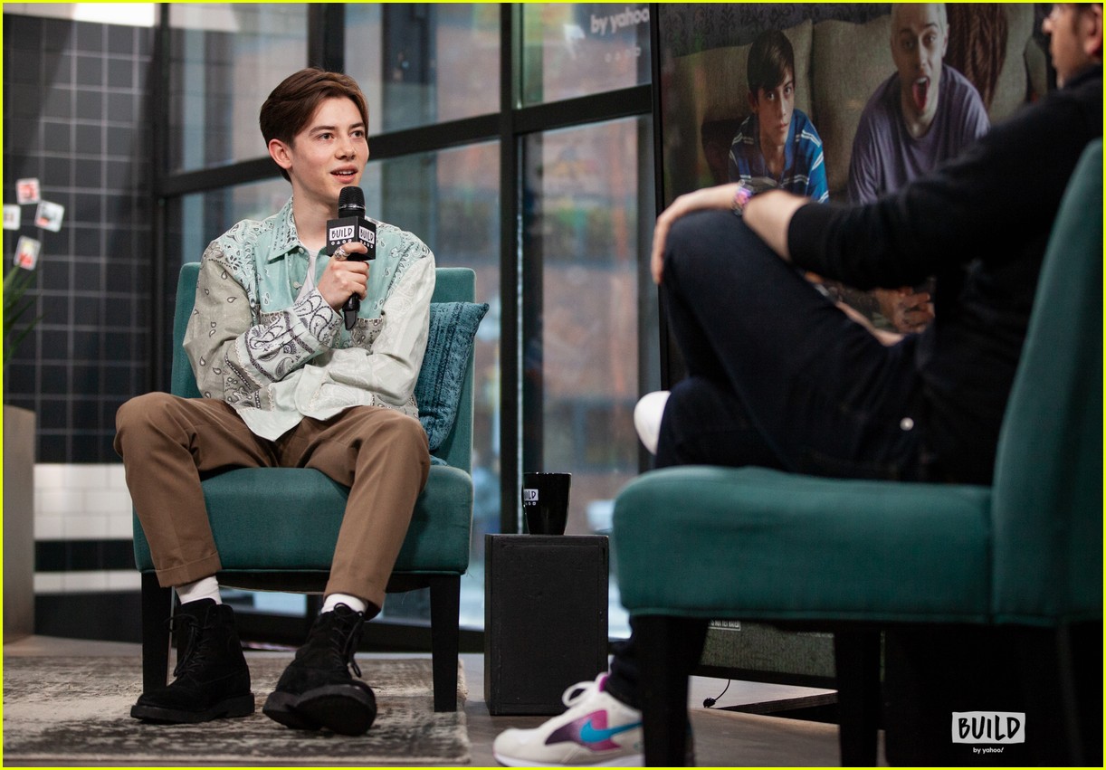 Griffin Gluck Talks Filming 'Big Time Adolescence' & Working With Bailee Madison Again