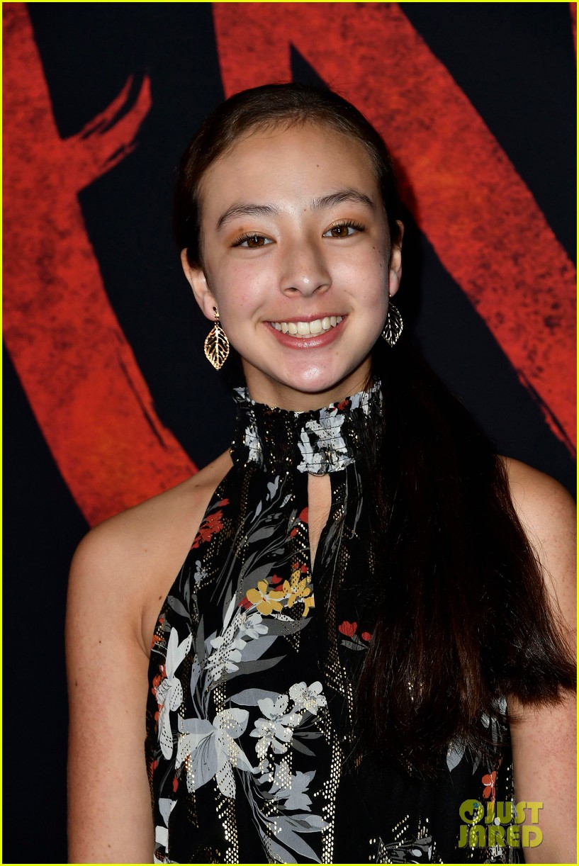 Lana Condor Gets Glam For 'Mulan' Premiere in LA