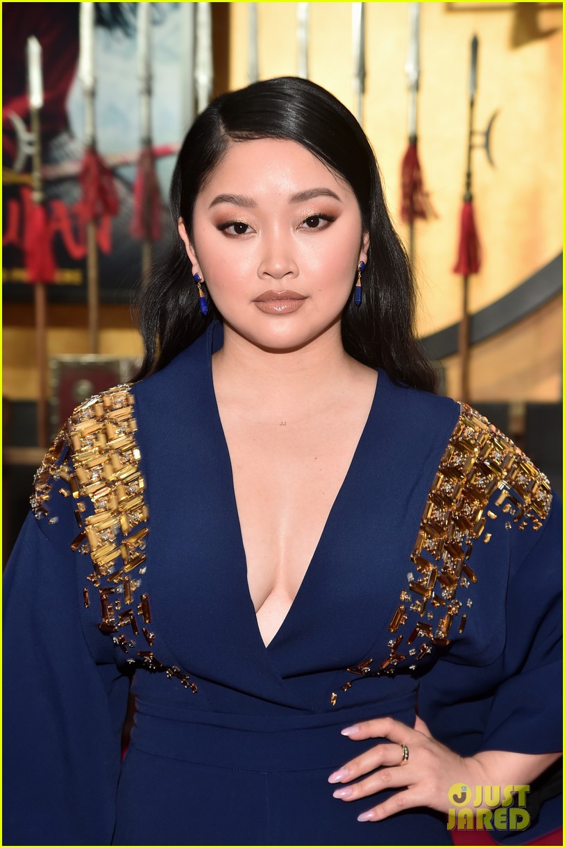Lana Condor Gets Glam For 'Mulan' Premiere in LA