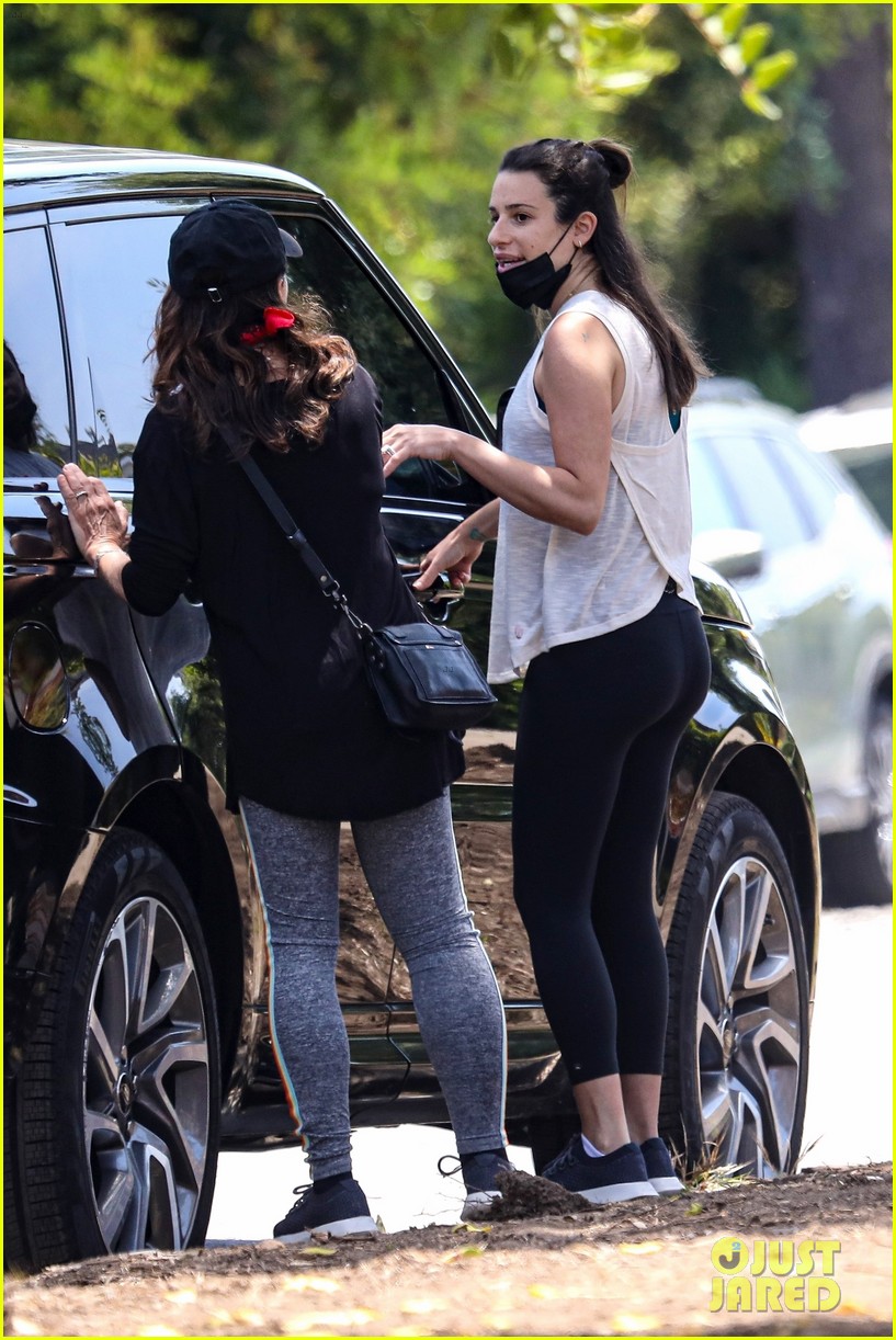 Lea Michele Shows Off Baby Bump on Afternoon Hike