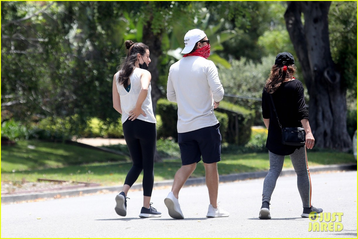 Lea Michele Shows Off Baby Bump on Afternoon Hike