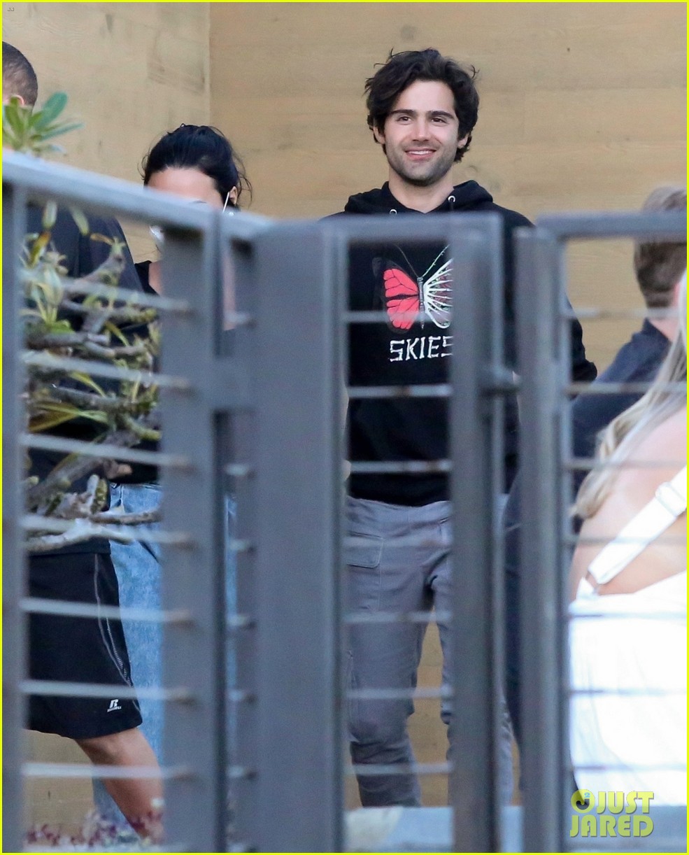 Demi Lovato & Max Ehrich Grab Dinner at Nobu