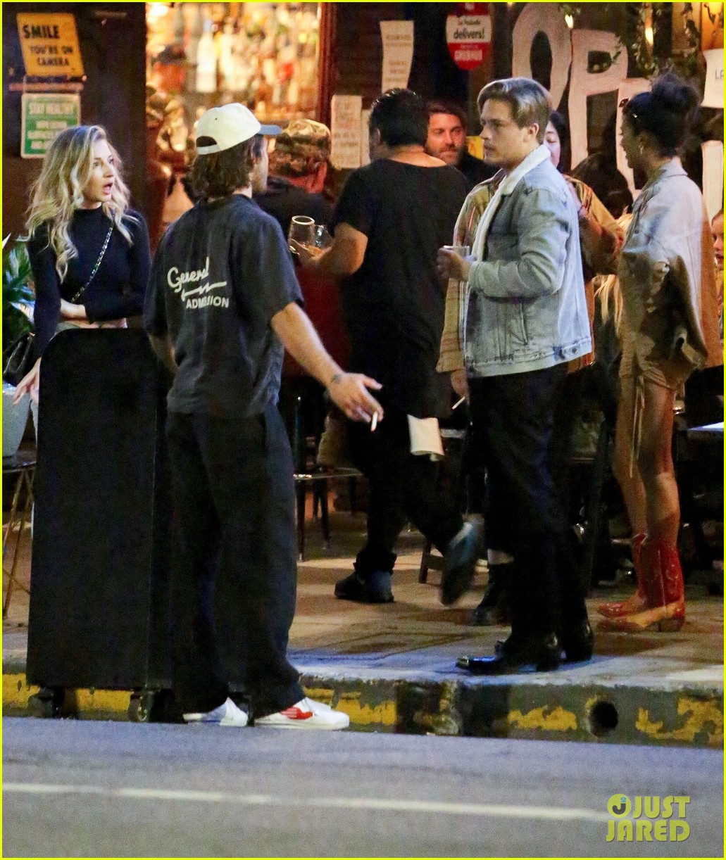 Dylan Sprouse & Girlfriend Barbara Palvin Grab Dinner with KJ Apa!