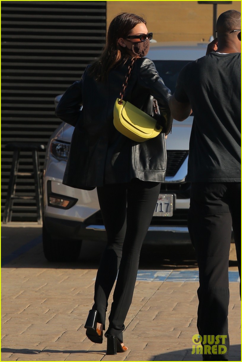 Kendall Jenner Meets Up With Friends For Dinner at Nobu