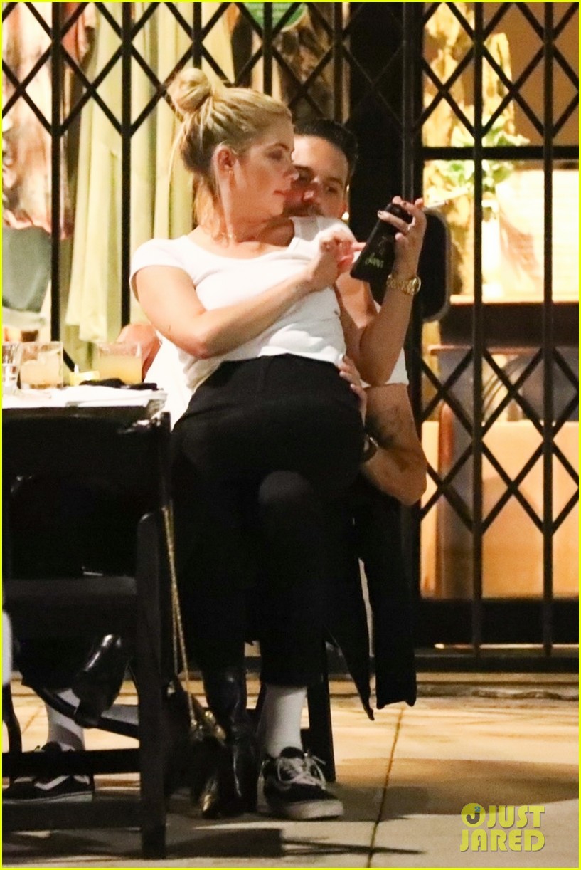 Ashley Benson Wears What Appears to Be an Engagement Ring While Out with G-Eazy