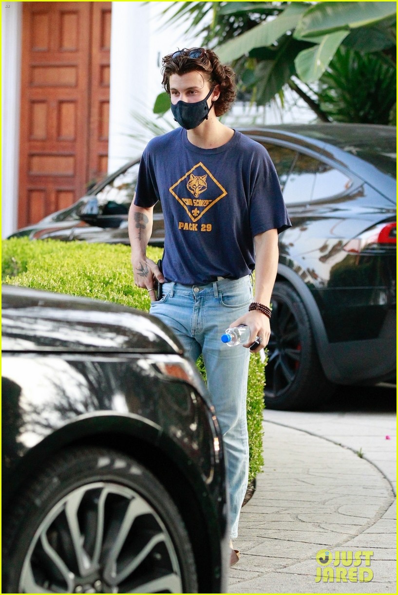 Shawn Mendes & Justin Bieber Spark Music Collab Rumors After Meeting Up at Recording Studio