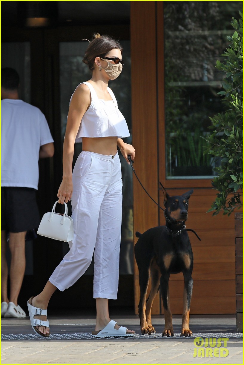 Kendall Jenner Spends the Afternoon at Lunch with Friends