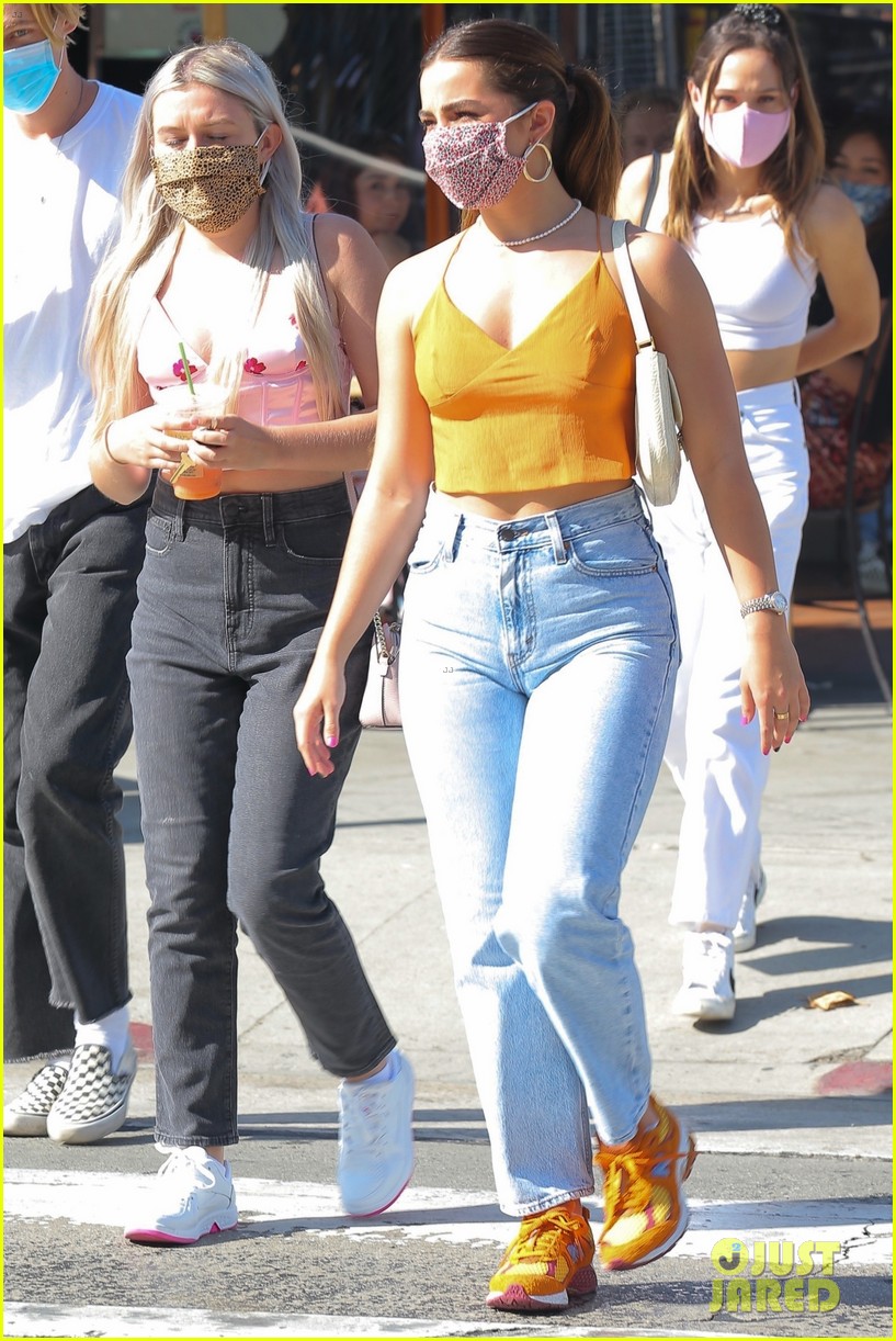 Addison Rae Shows Off Her Skateboarding Skills at the Skate Park