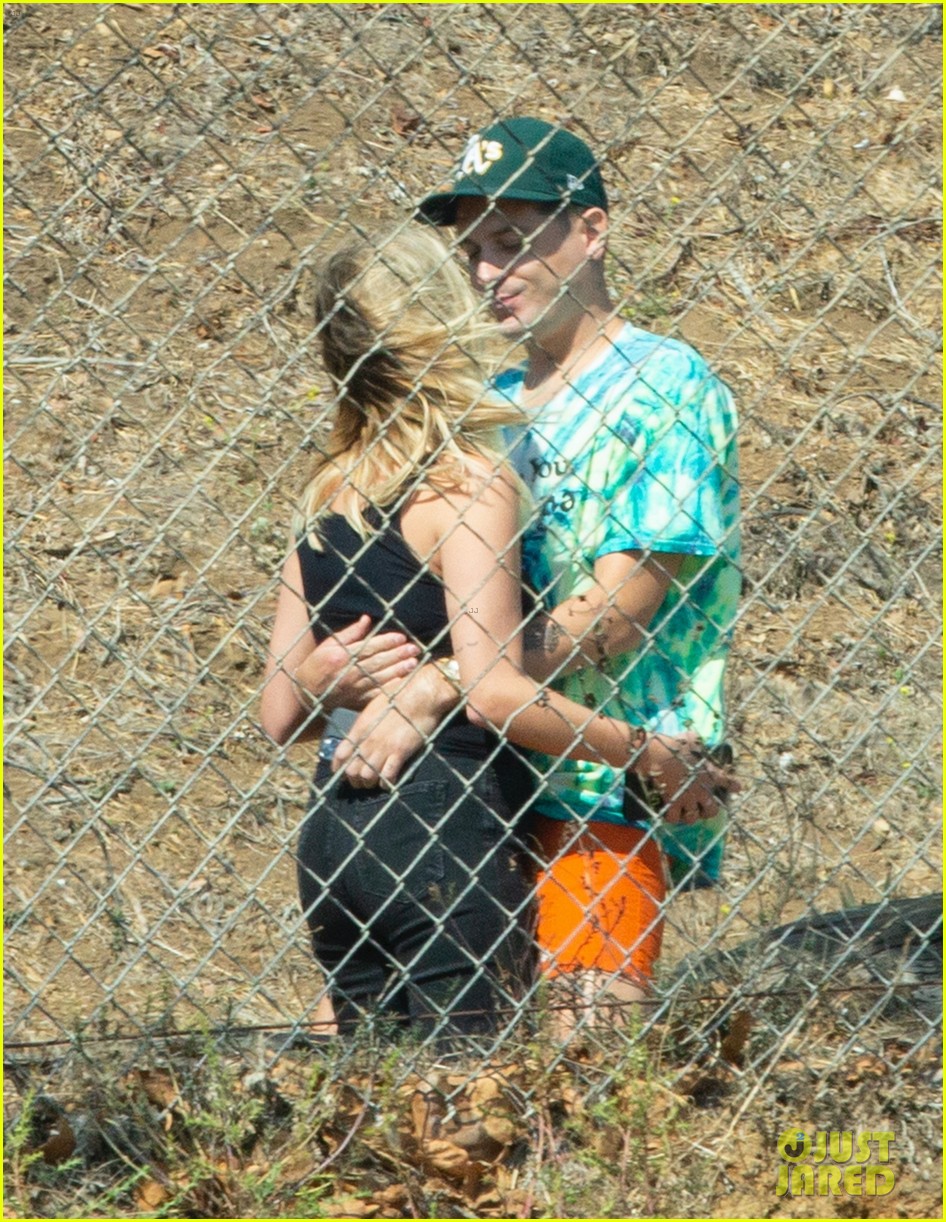 Ashley Benson Visits Boyfriend G-Eazy on Set of His New Music Video
