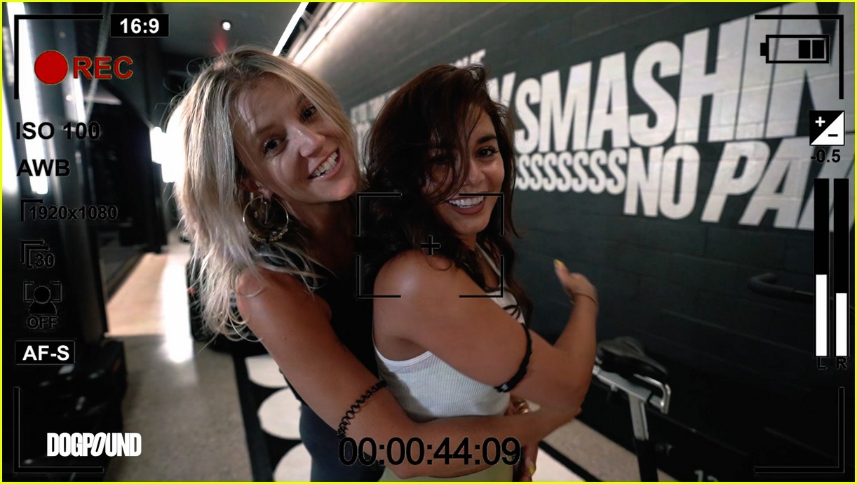 Vanessa Hudgens Shares BTS Look at Her Workouts!