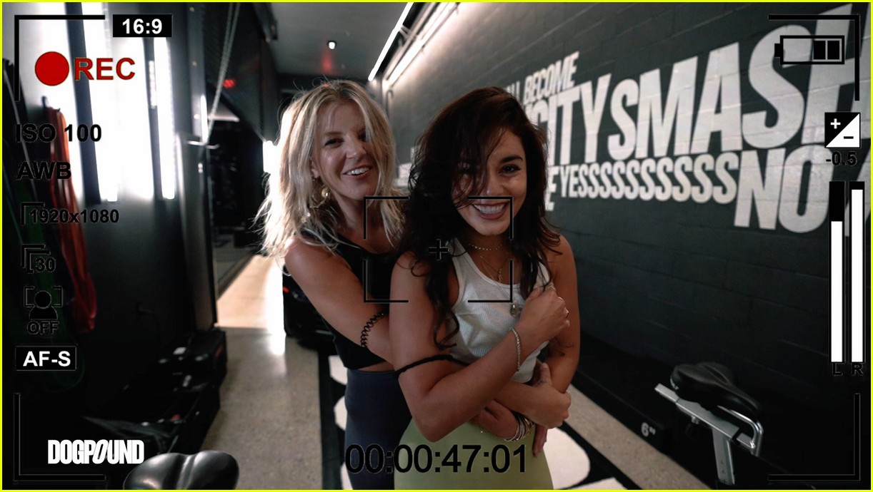 Vanessa Hudgens Shares BTS Look at Her Workouts!