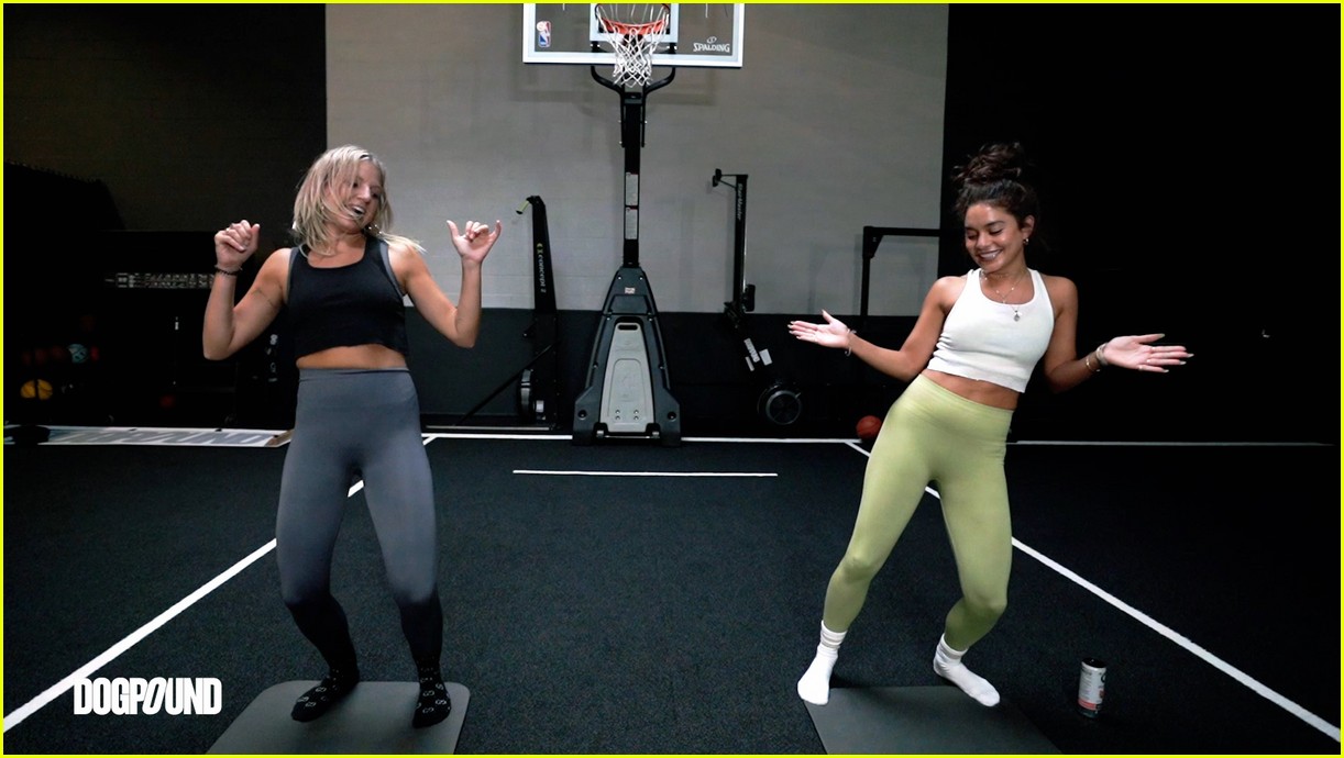 Vanessa Hudgens Shares BTS Look at Her Workouts!