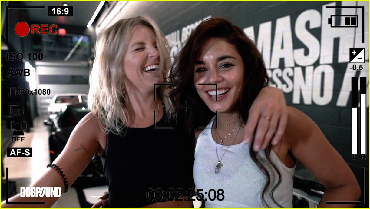 Vanessa Hudgens Shares BTS Look at Her Workouts!
