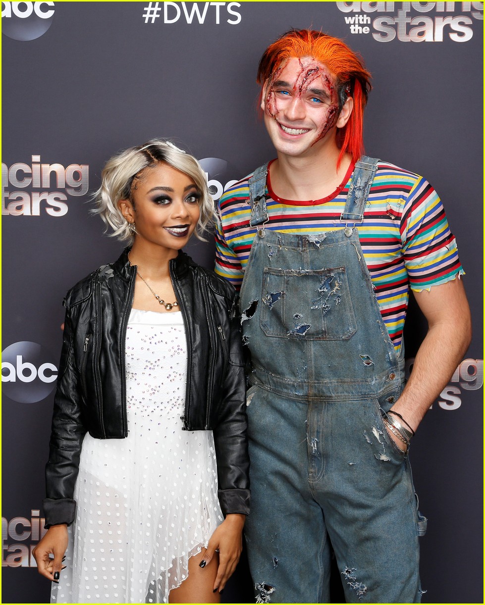 Skai Jackson Is The Bride of Chucky For Dancing With The Stars' Villains Week