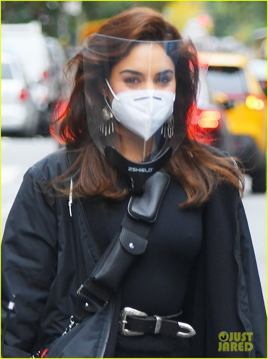 Vanessa Hudgens Gets to Work on 'Tick, Tick...Boom!' Movie in NYC