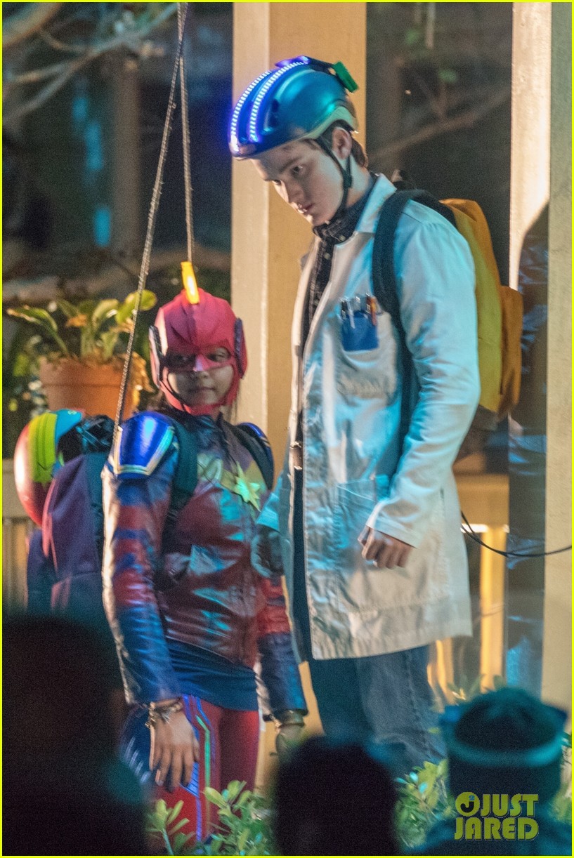 Iman Vellani Suits Up as She Continues Filming For 'Ms Marvel'