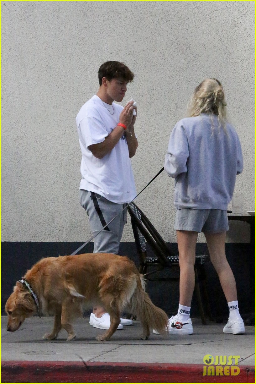 Noah Beck Gives Dixie D'Amelio a Piggyback Ride After Breakfast Date