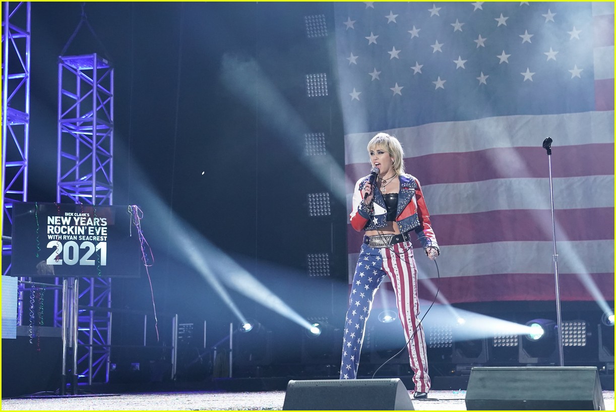 Watch Miley Cyrus Perform 'Party in the USA' for NYE Special! (Video)