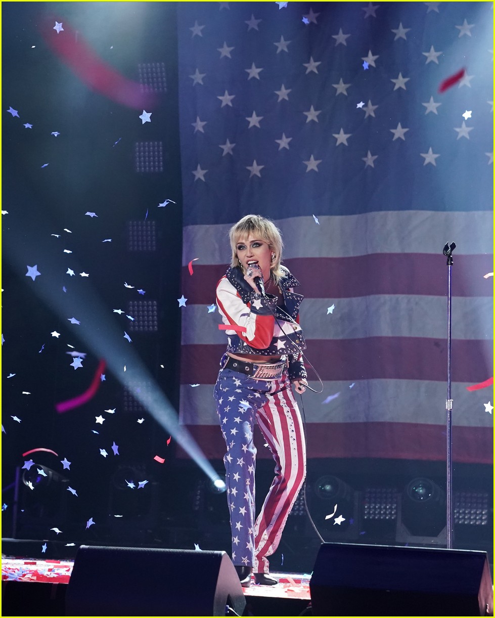 Watch Miley Cyrus Perform 'Party in the USA' for NYE Special! (Video)