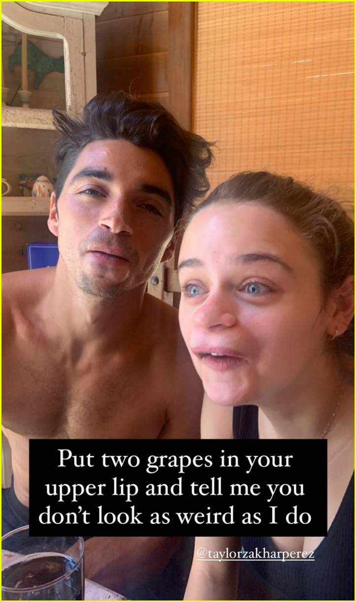 Joey King Calls Taylor Zakhar Perez the 'Snackiest Snack' On His Birthday