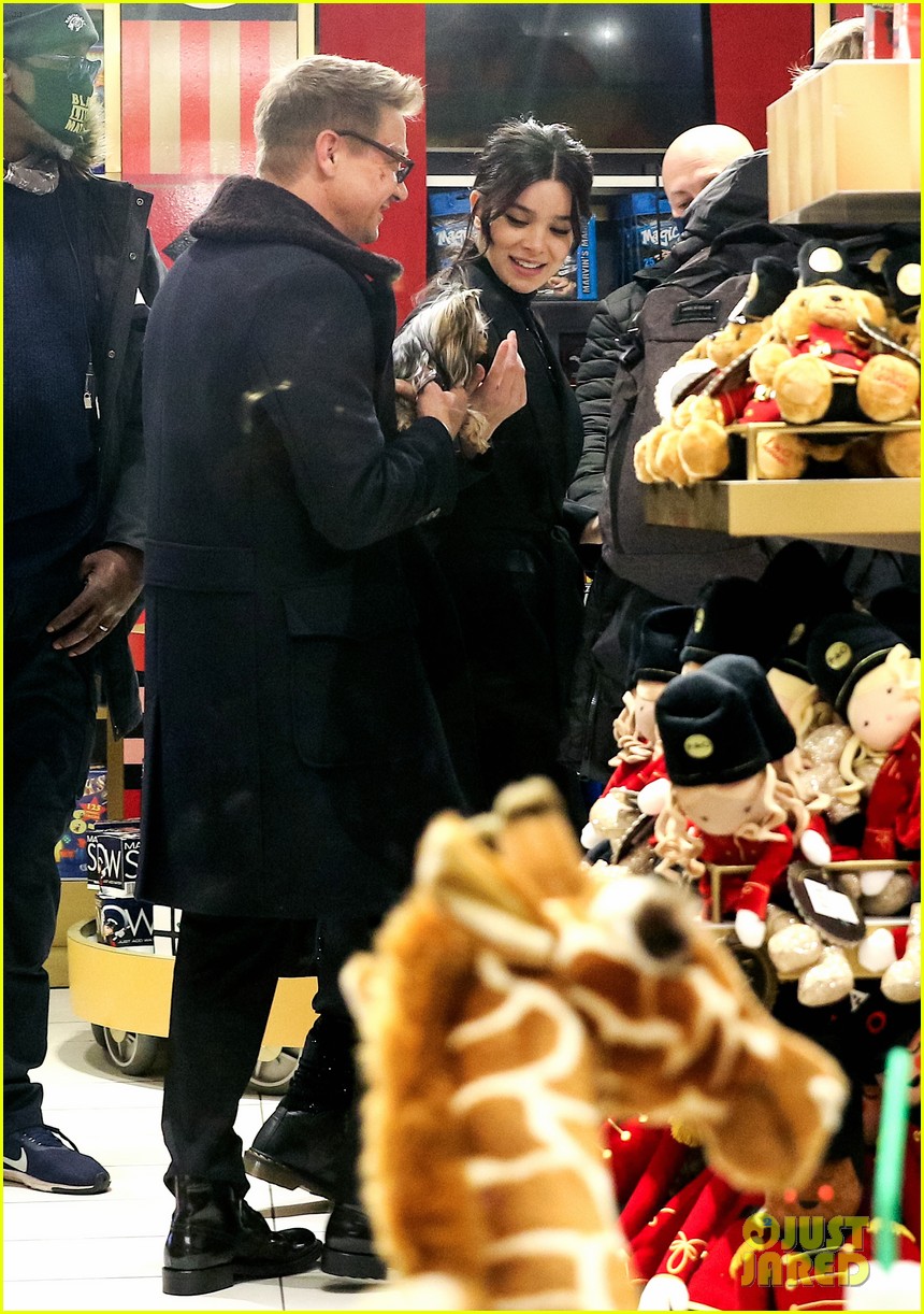 Hailee Steinfeld Films 'Hawkeye' At Famed Toy Store FAO Schwarz In NYC
