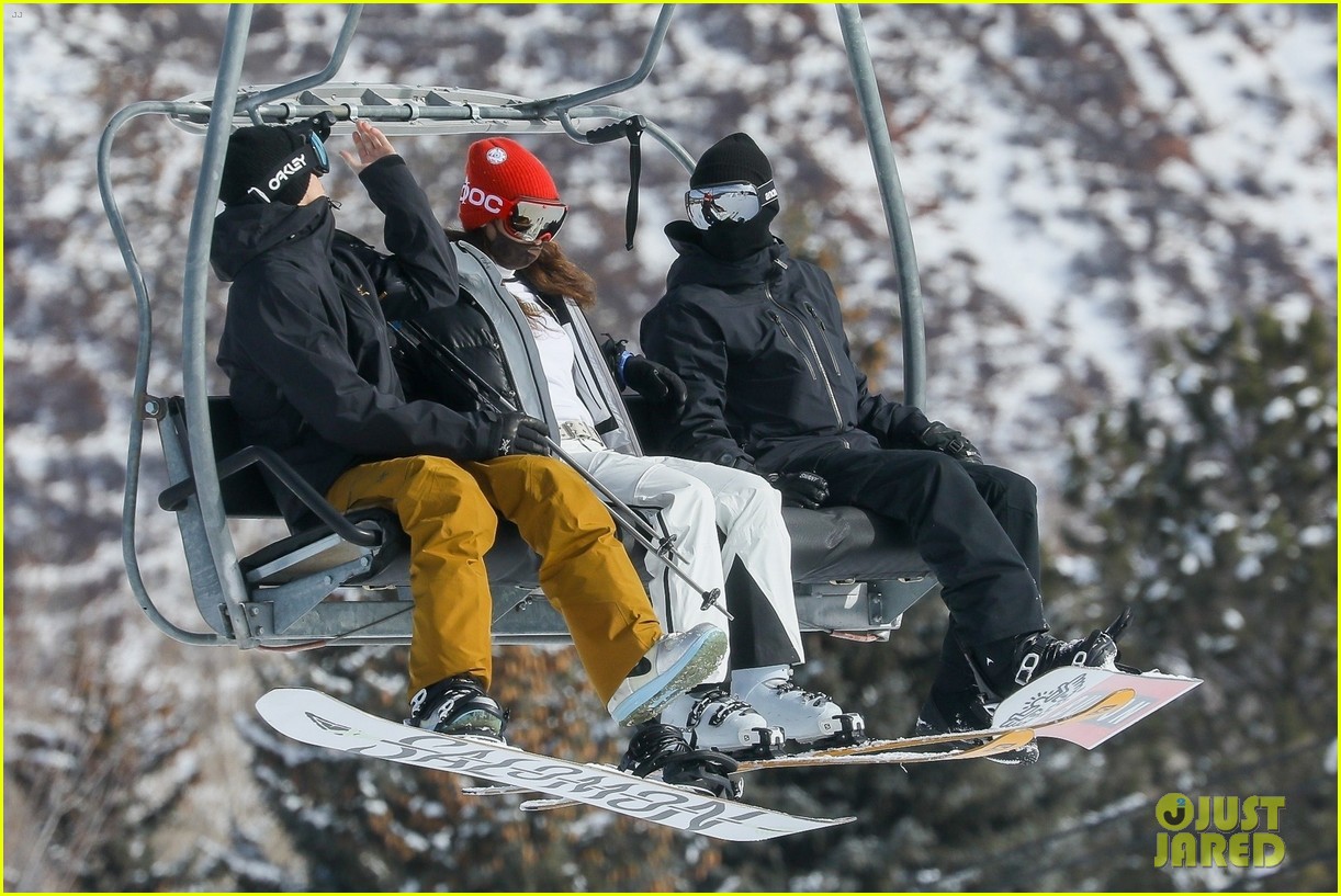 Bella Hadid Heads Out to Do Some Skiing in Aspen